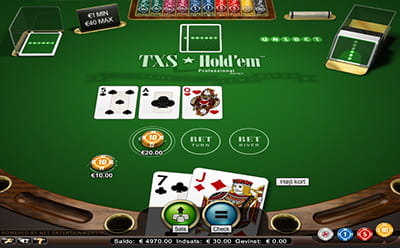 Bliv mester i texas holdem hos unibet